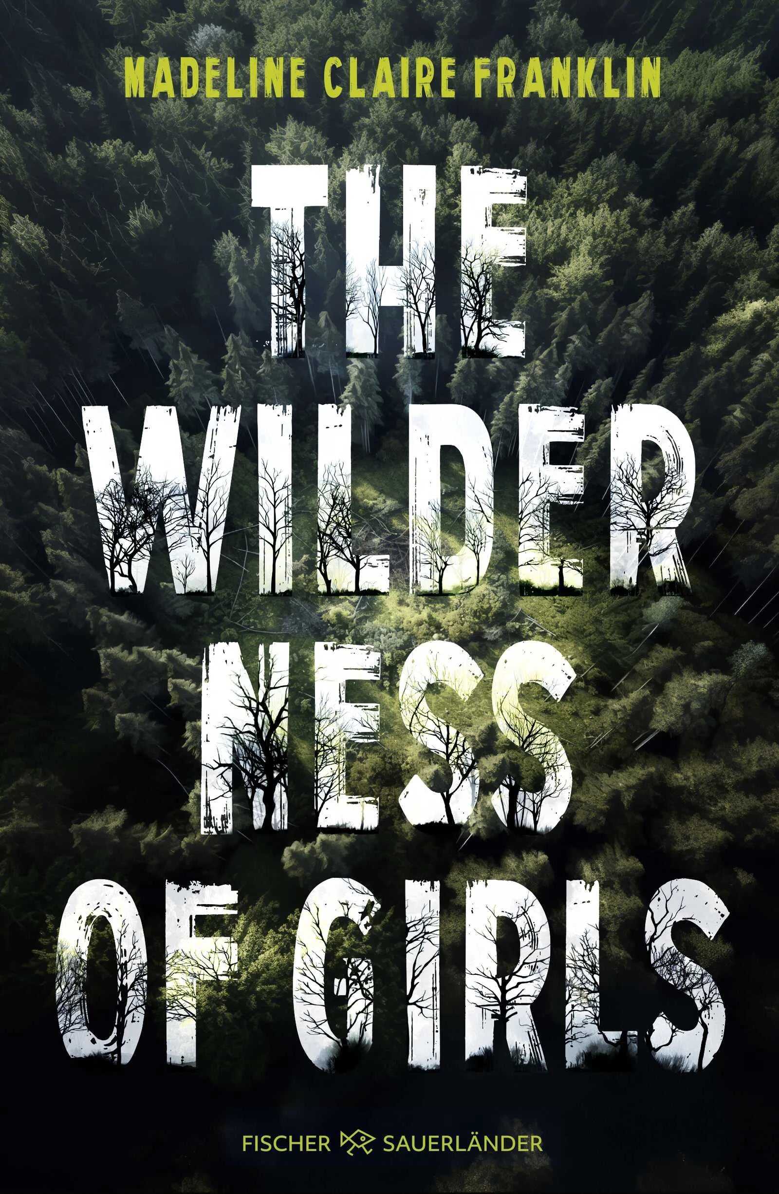 Buchcover von 'The Wilderness of Girls' - Gebundene Ausgabe von Madeline Claire Franklin