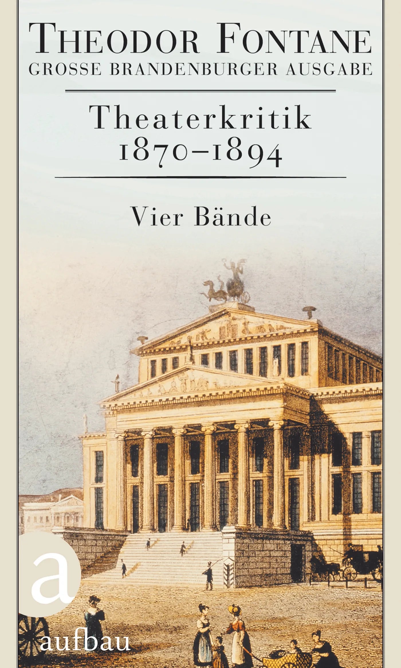 Buchcover von 'Theaterkritik 1870-1894' - Gebundene Ausgabe von Theodor Fontane