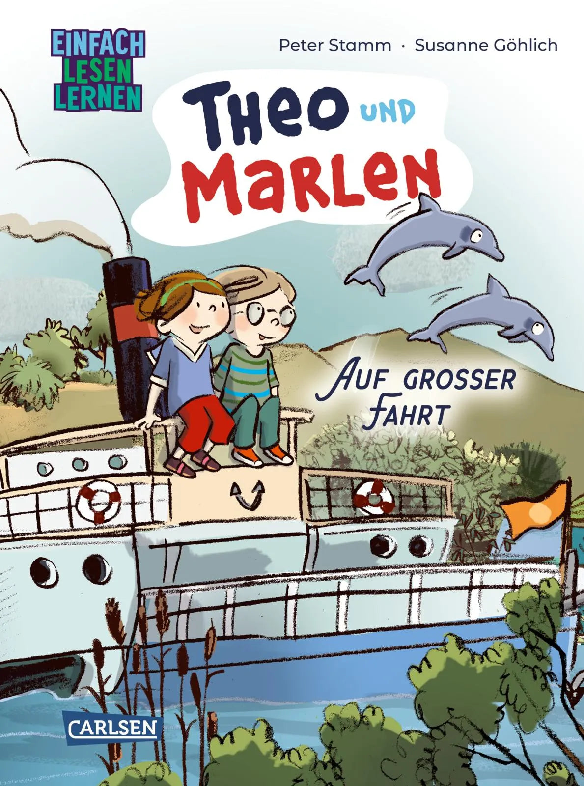 Buchcover von 'Theo und Marlen auf großer Fahrt' - Gebundene Ausgabe von Peter Stamm