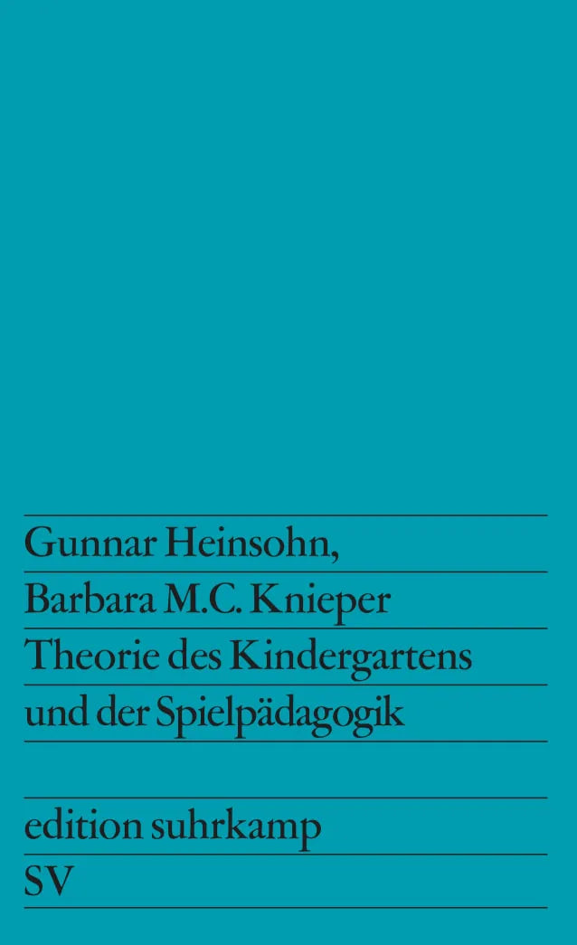 Buchcover von 'Theorie des Kindergartens und der Spielpädagogik' - Taschenbuch von Barbara M. C. Knieper