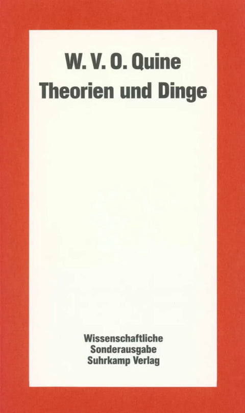 Theorien und Dinge