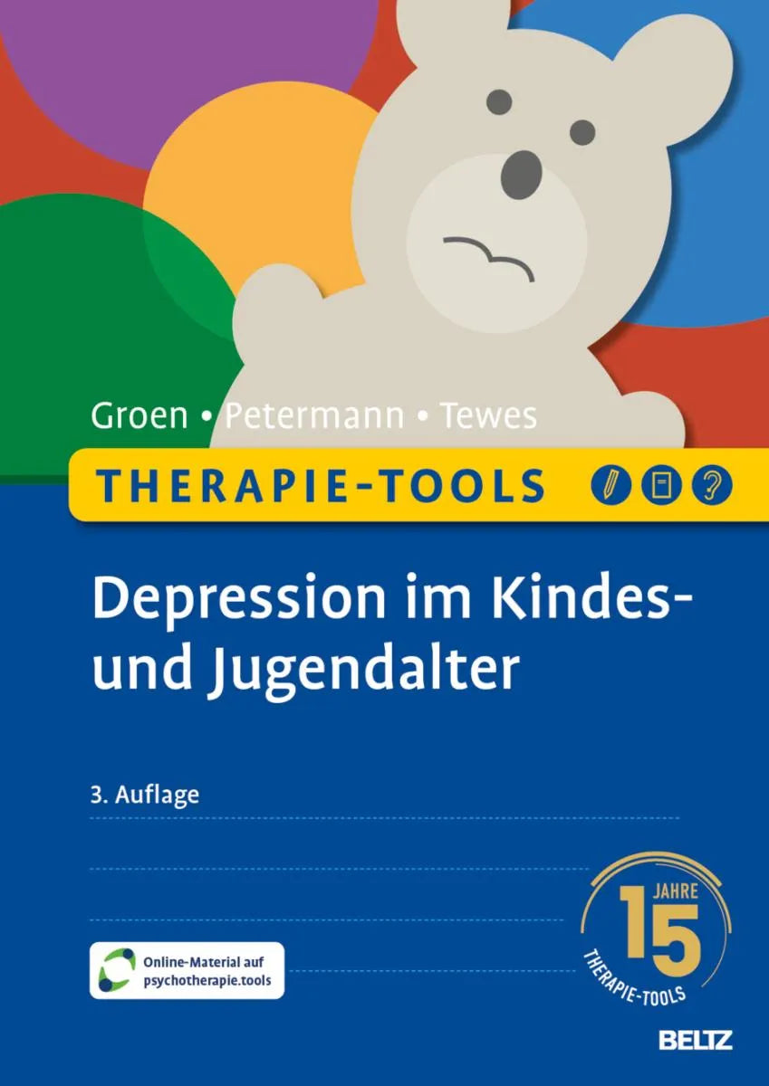 Cover: Therapie-Tools Depression im Kindes- und Jugendalter (E-Book) von Gunter Groen