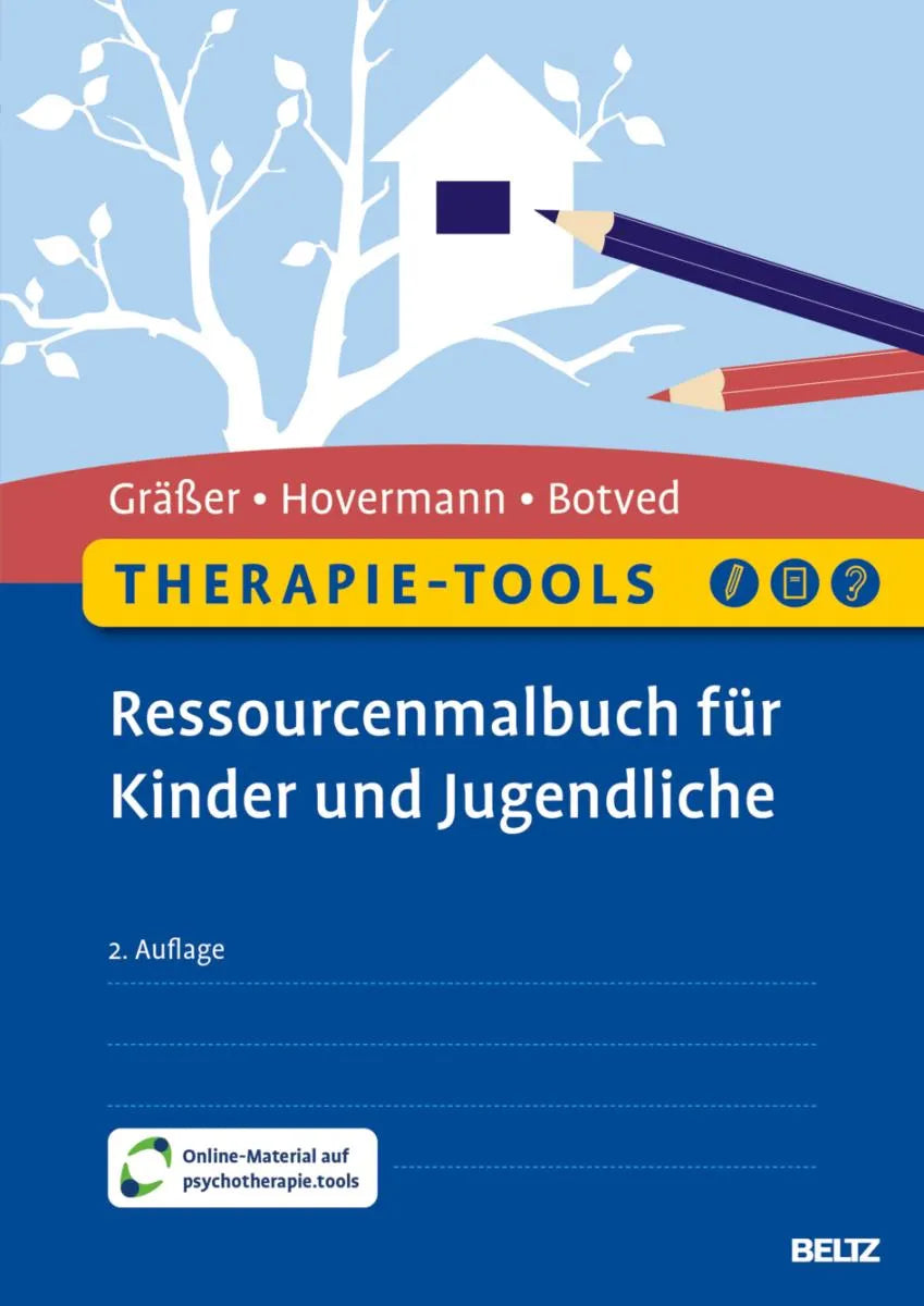 Cover: Therapie-Tools Ressourcenmalbuch für Kinder und Jugendliche (E-Book) von Melanie Gräßer