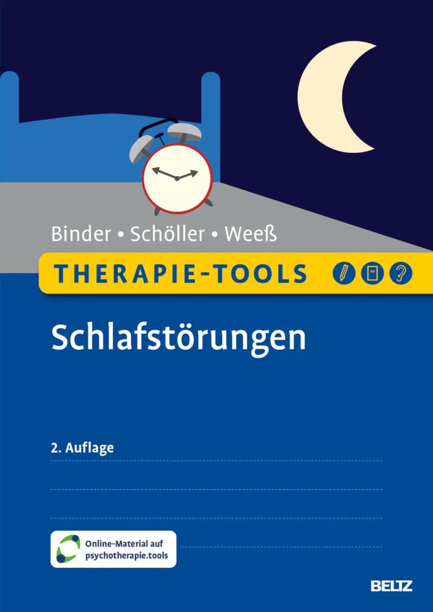Cover: Therapie-Tools Schlafstörungen (E-Book) von Ralf Binder