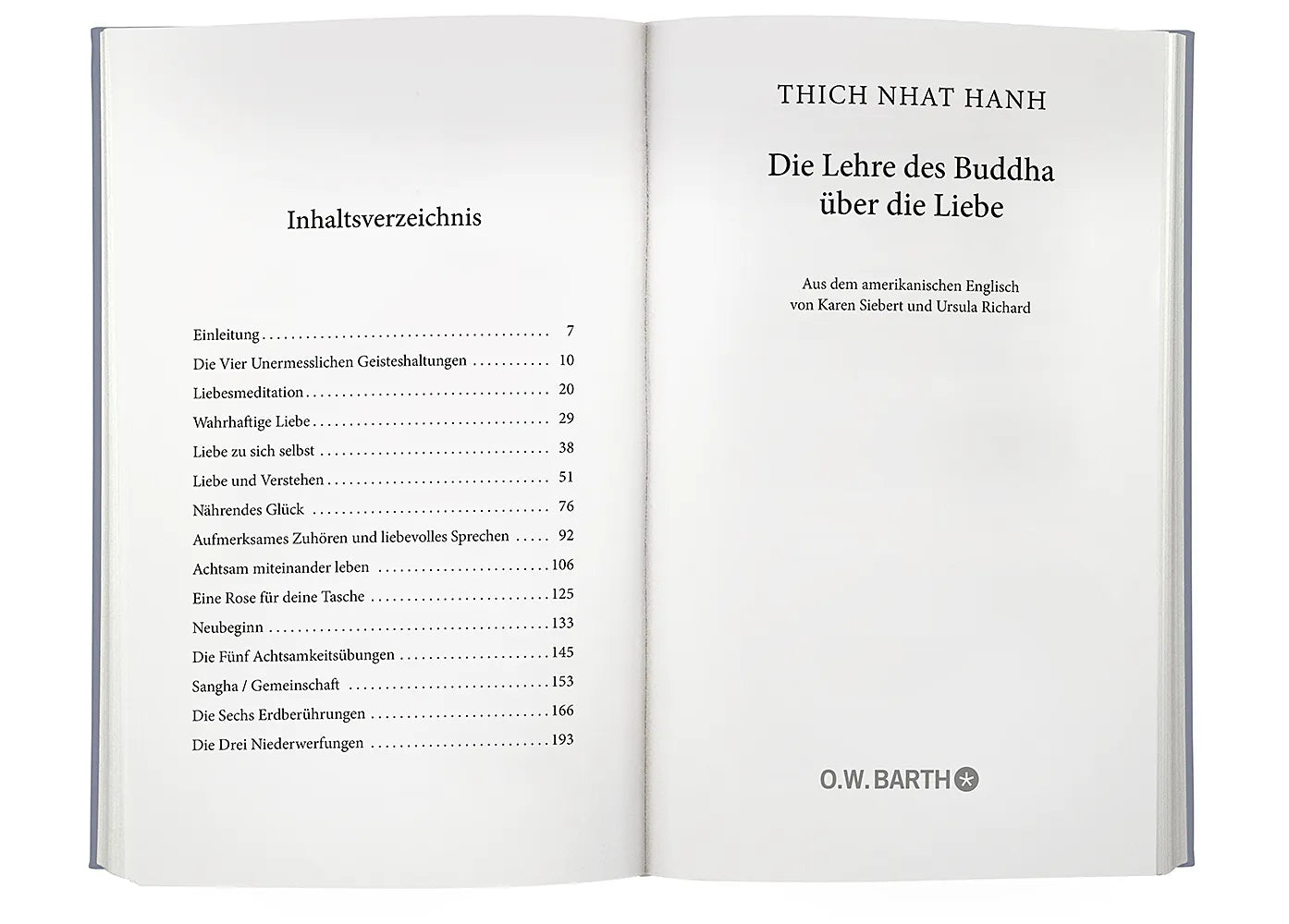 Produktansicht: Die Lehre des Buddha über die Liebe (Gebundene Ausgabe)