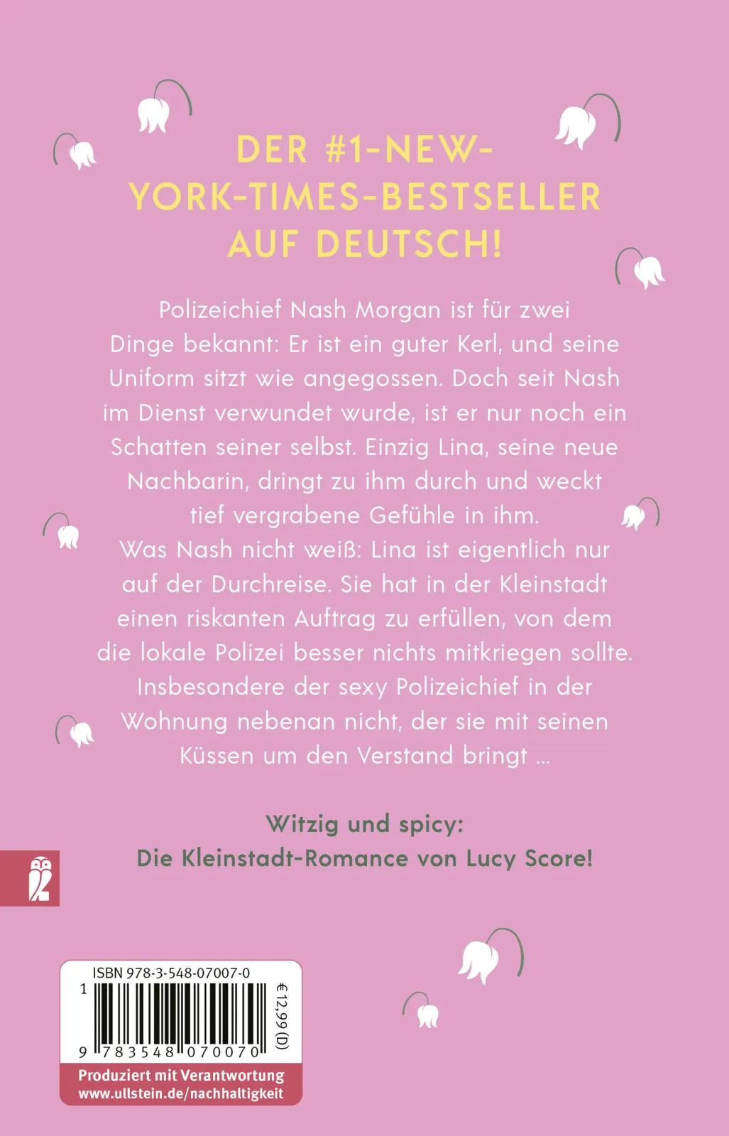 Buchrückseite von 'Things We Hide From The Light' mit Klappentext - Taschenbuch
