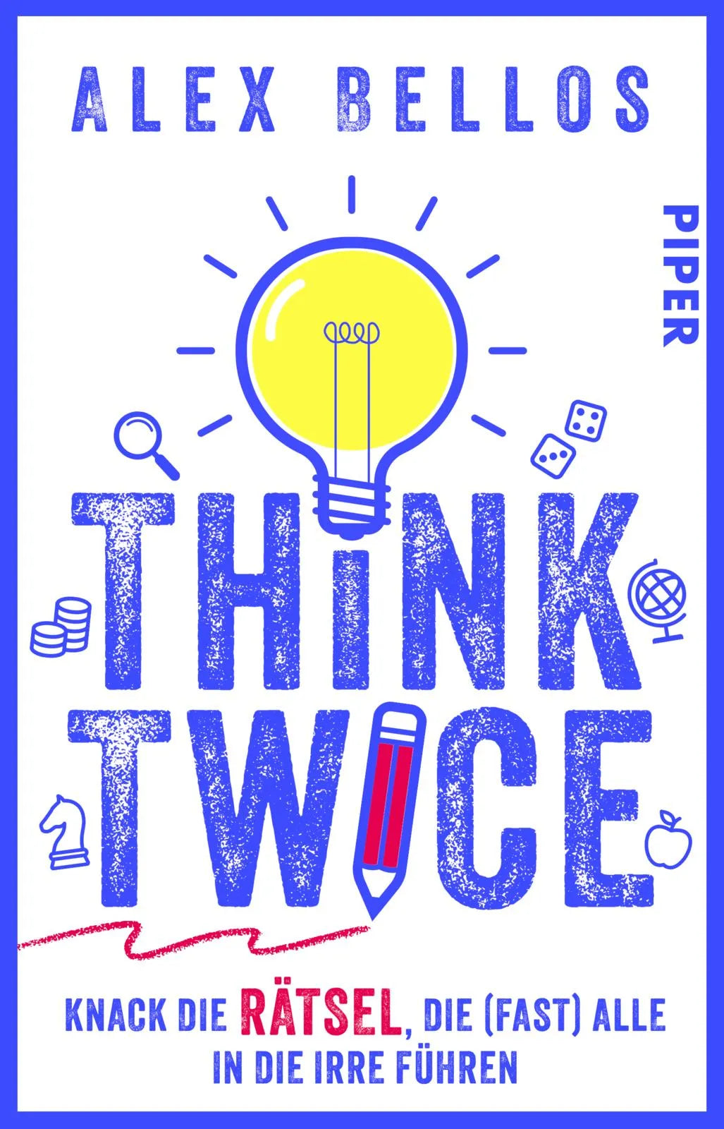 Buchcover von 'Think Twice' - Taschenbuch von Alex Bellos