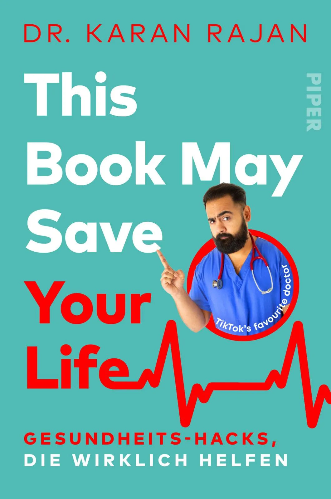 Buchcover von 'This Book May Save Your Life' - Paperback von Karan Rajan
