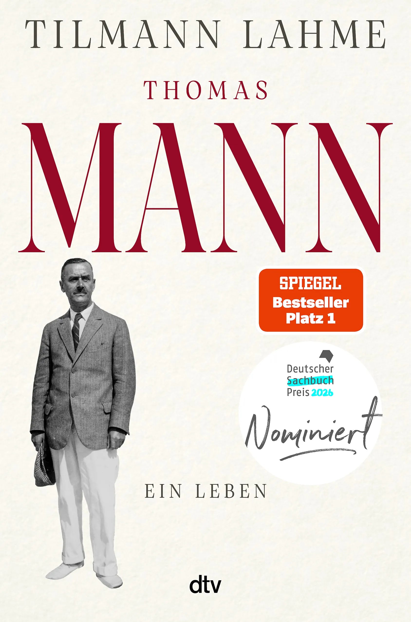 Cover: Thomas Mann (Hardcover) von Tilmann Lahme
