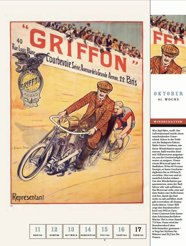 Thorbeckes Fahrrad-Kalender 2027 – Ansicht