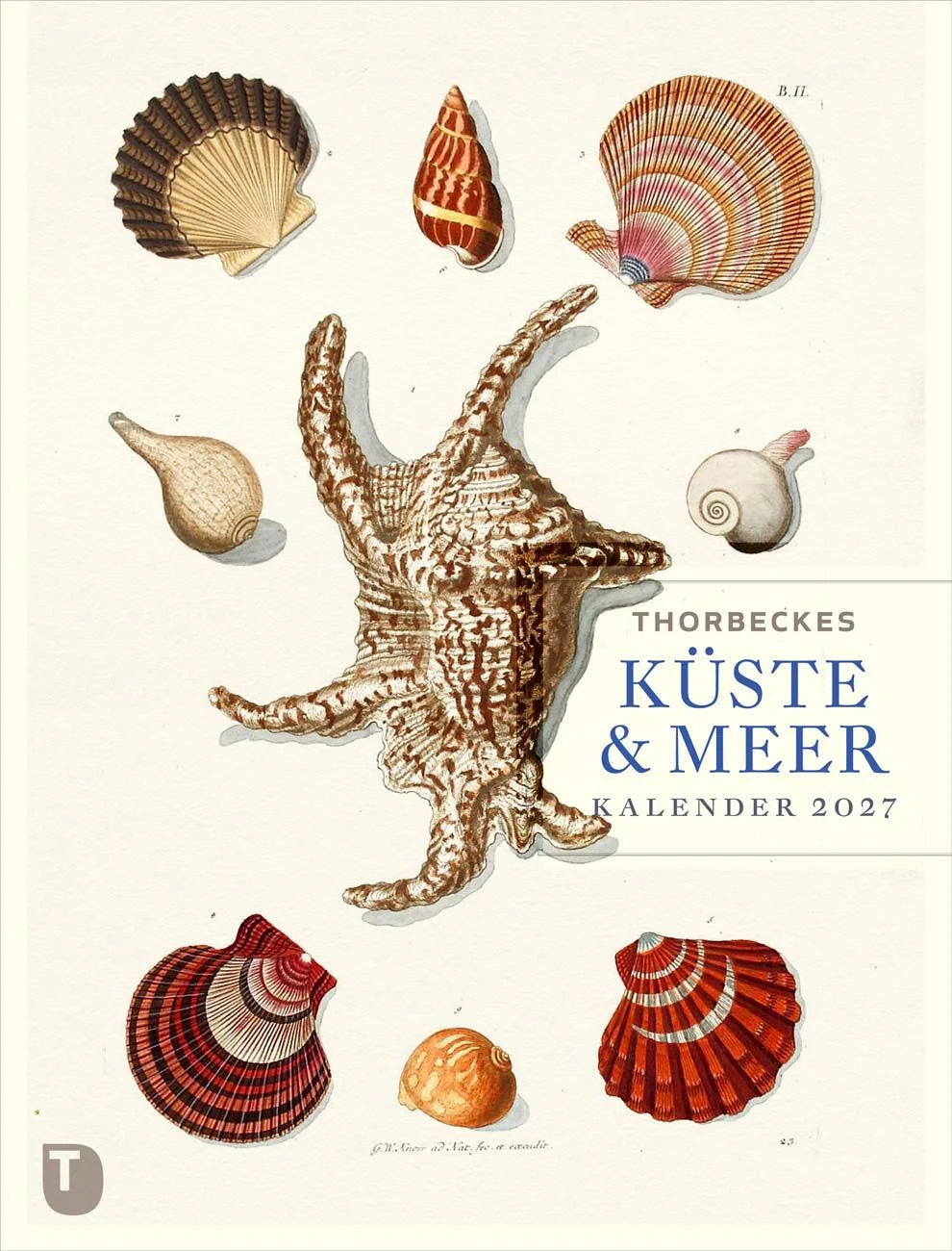 Wandkalender: Thorbeckes Küste-und-Meer-Kalender 2027