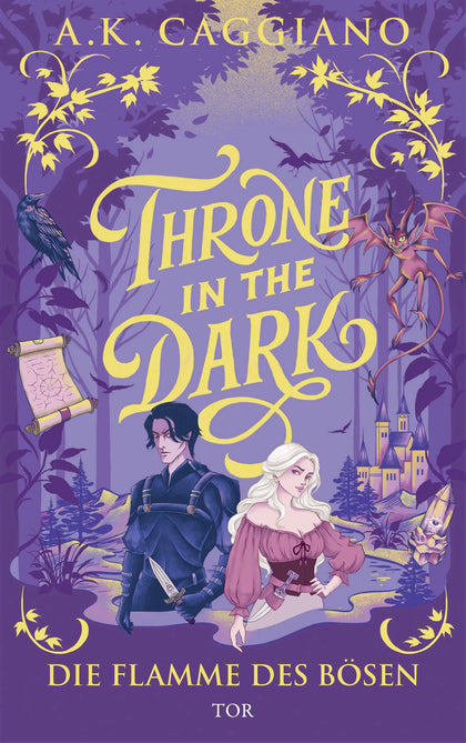 Buchcover von 'Throne in the Dark' - Paperback von A. K. Caggiano