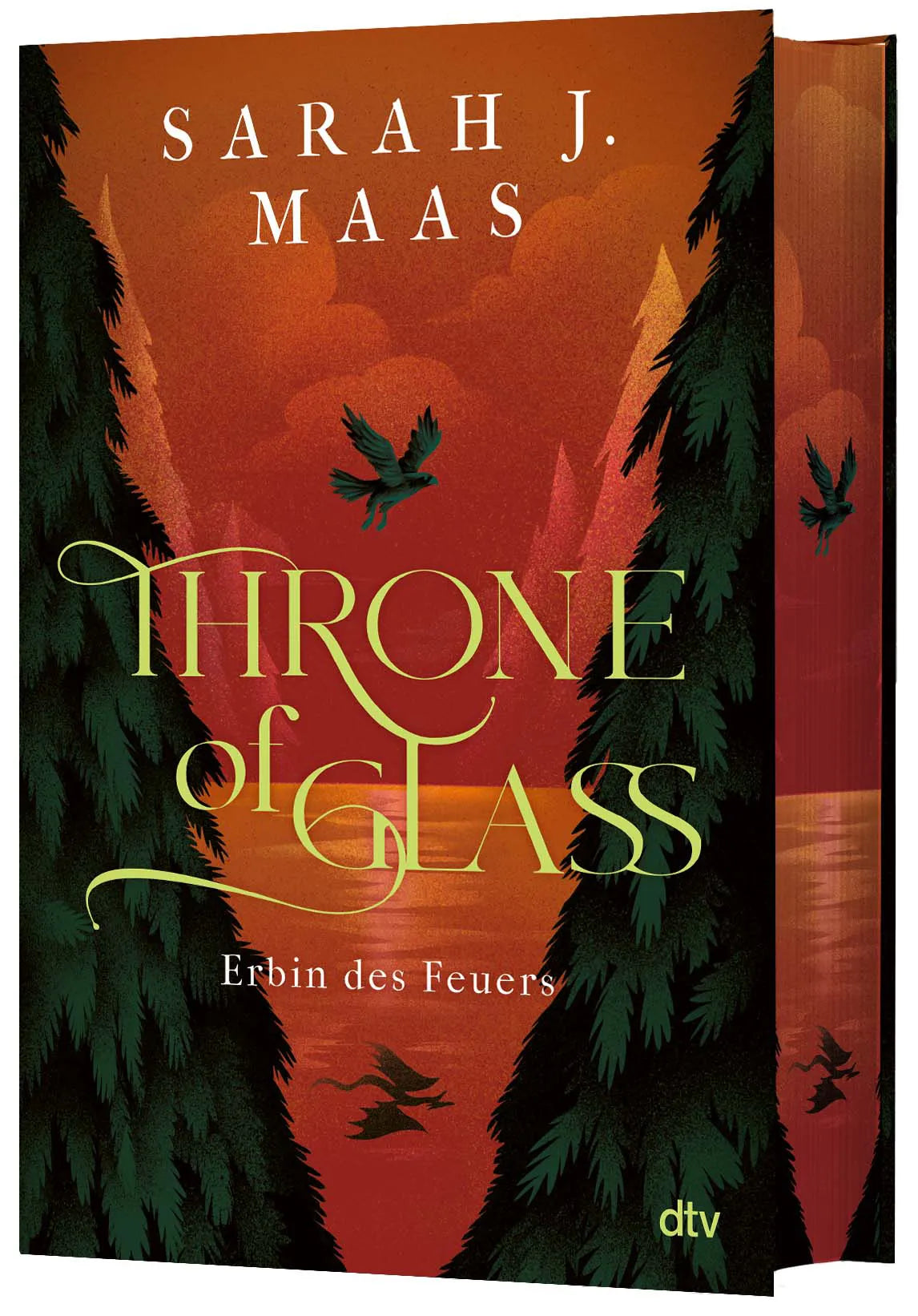 Buchcover von 'Throne of Glass – Erbin des Feuers' - Gebundene Ausgabe von Sarah J. Maas