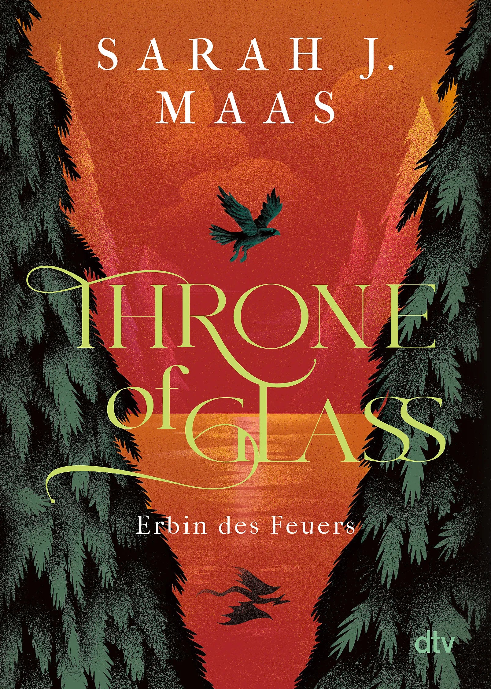 Buchcover von 'Throne of Glass – Erbin des Feuers' - Taschenbuch von Sarah J. Maas