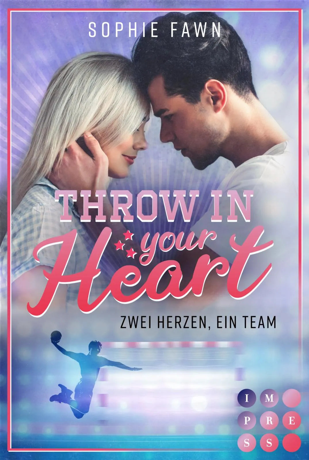 Buchcover von 'Throw in your Heart. Zwei Herzen, ein Team' - Taschenbuch von Sophie Fawn