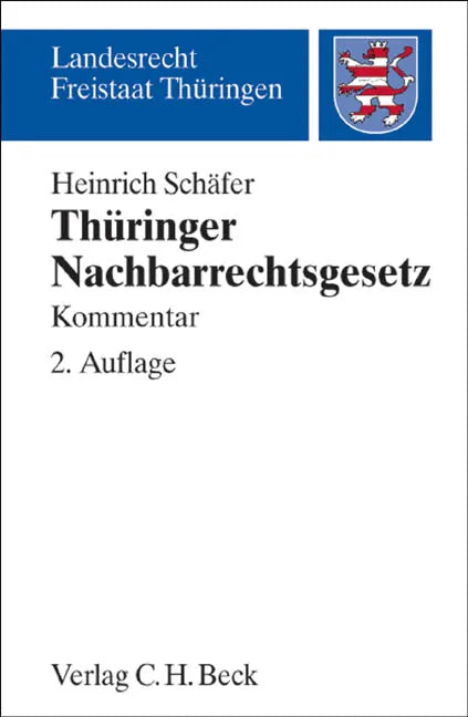 Buchcover von 'Thüringer Nachbarrechtsgesetz' - Taschenbuch von Heinrich Schäfer
