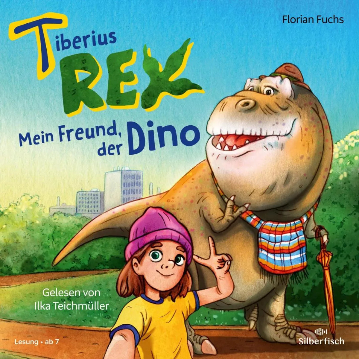 Cover: Tiberius Rex 1: Mein Freund, der Dino (Hörbuch Download) von Florian Fuchs