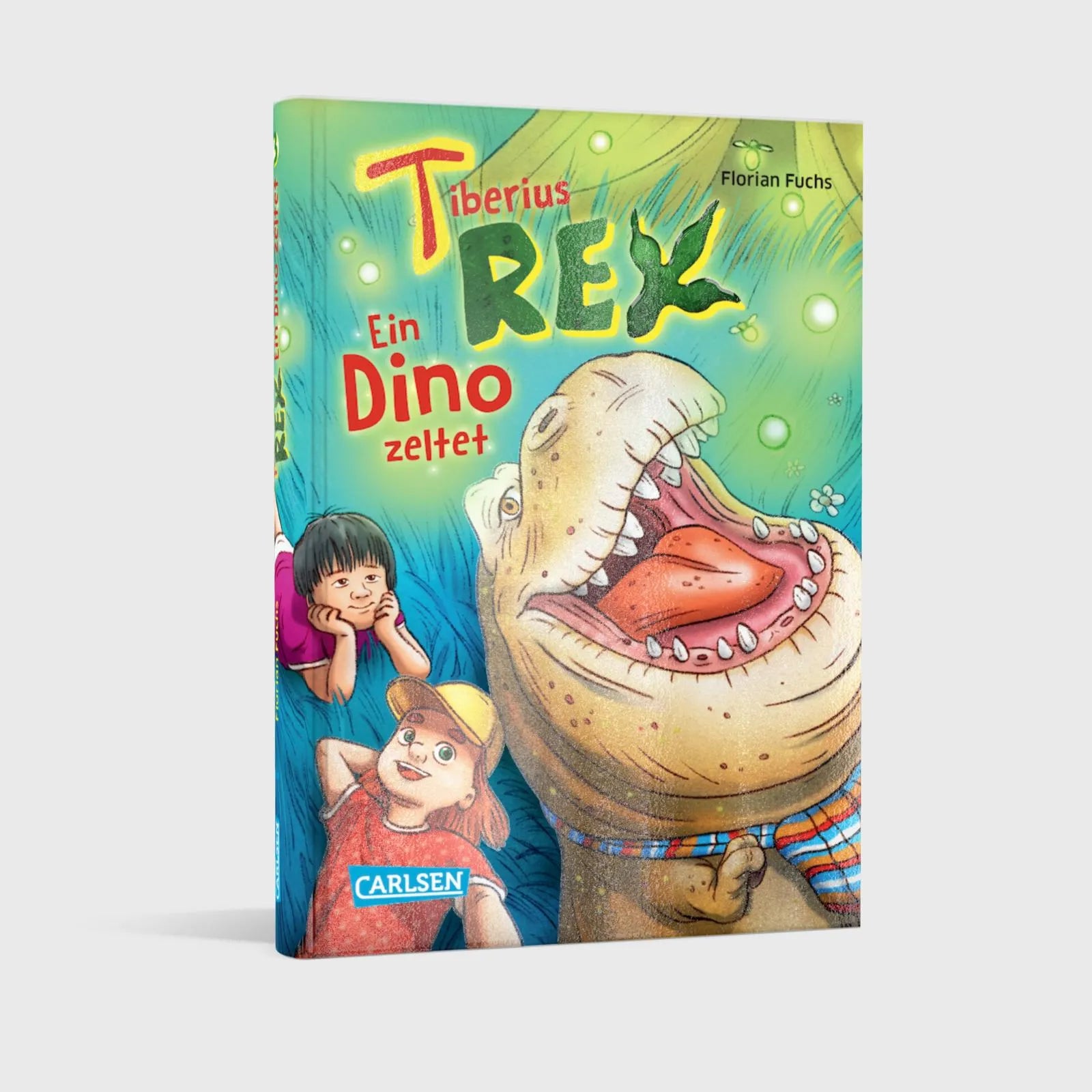 Produktansicht: Tiberius Rex 3: Ein Dino zeltet (Gebundene Ausgabe)
