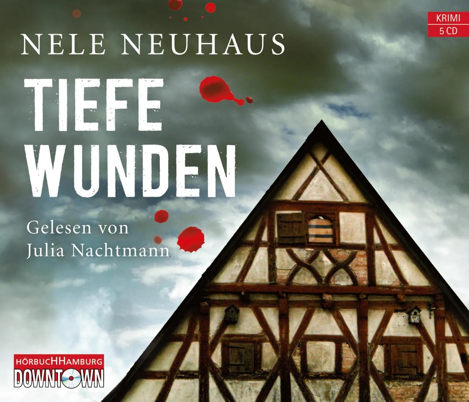 Buchcover von 'Tiefe Wunden' - Hörbuch (CD) von Nele Neuhaus