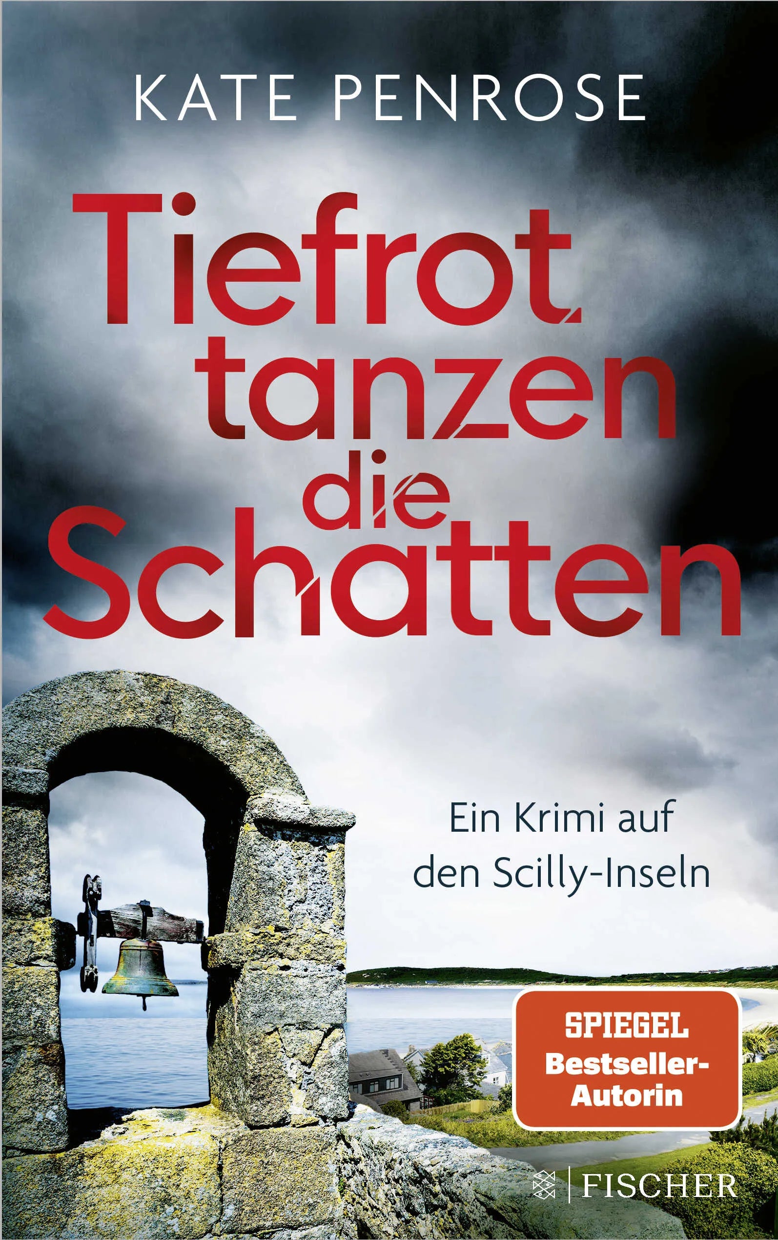 Buchcover von 'Tiefrot tanzen die Schatten' - Paperback von Kate Penrose