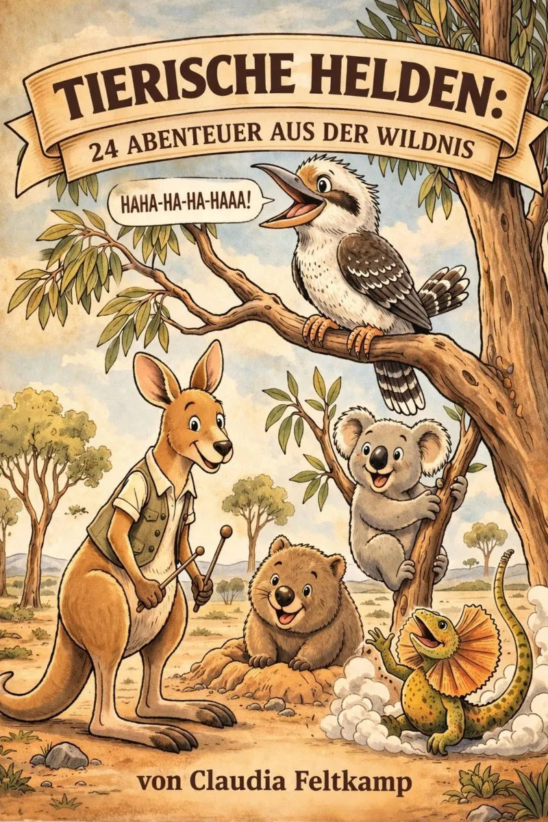 Cover: Tierische Helden (E-Book) von Claudia Feltkamp