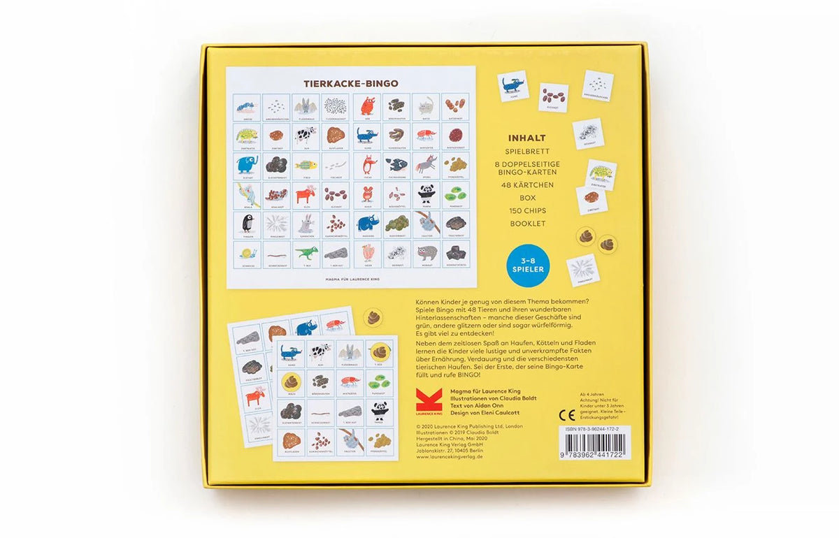Tierkacke-Bingo – Ansicht