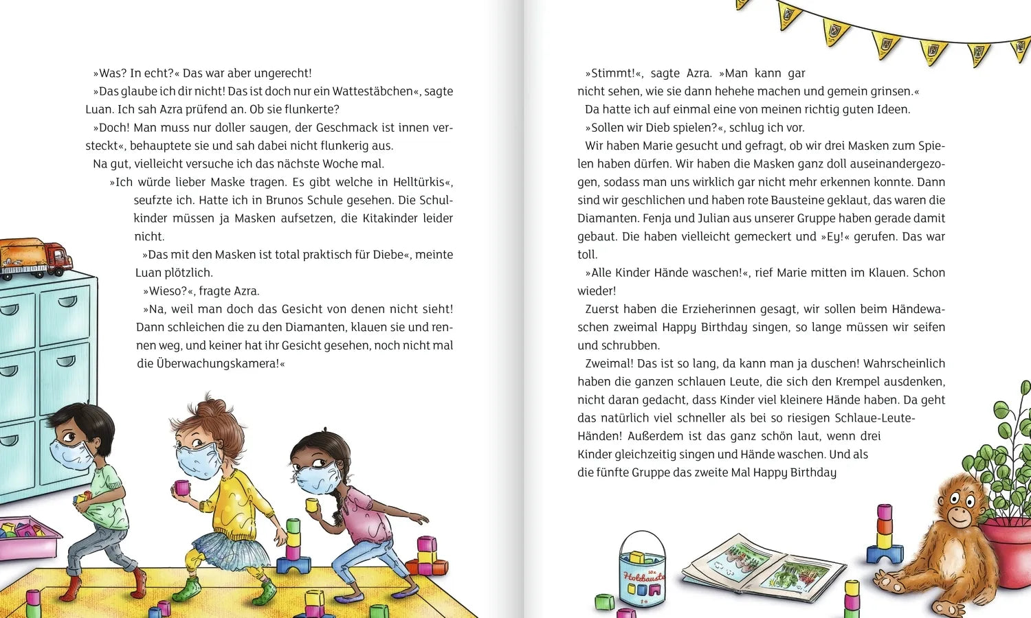 Detailansicht: Tillys Kinderkram. Tilly trickst Corona aus (Hardcover)