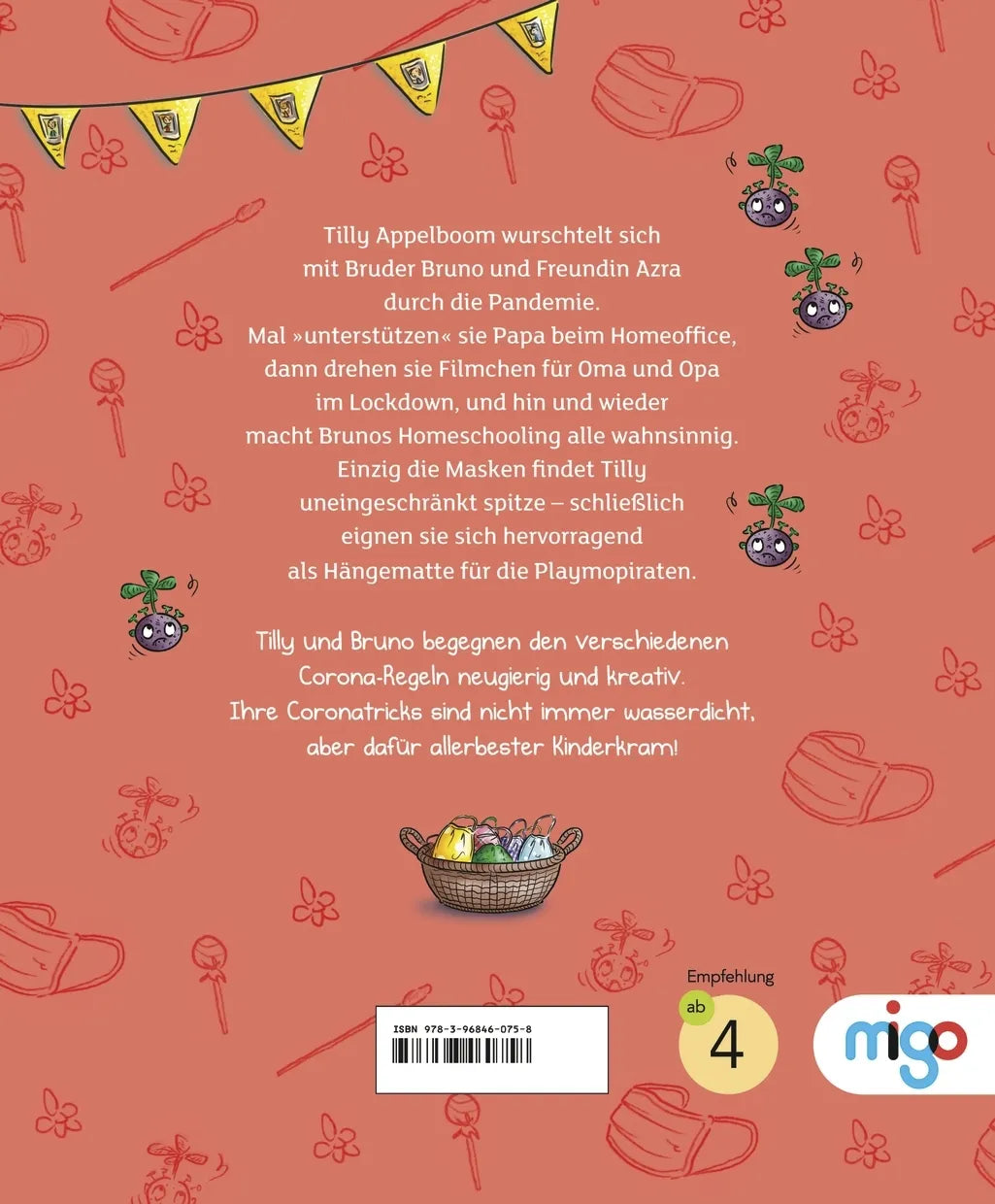 Rückseite: Tillys Kinderkram. Tilly trickst Corona aus (Hardcover)