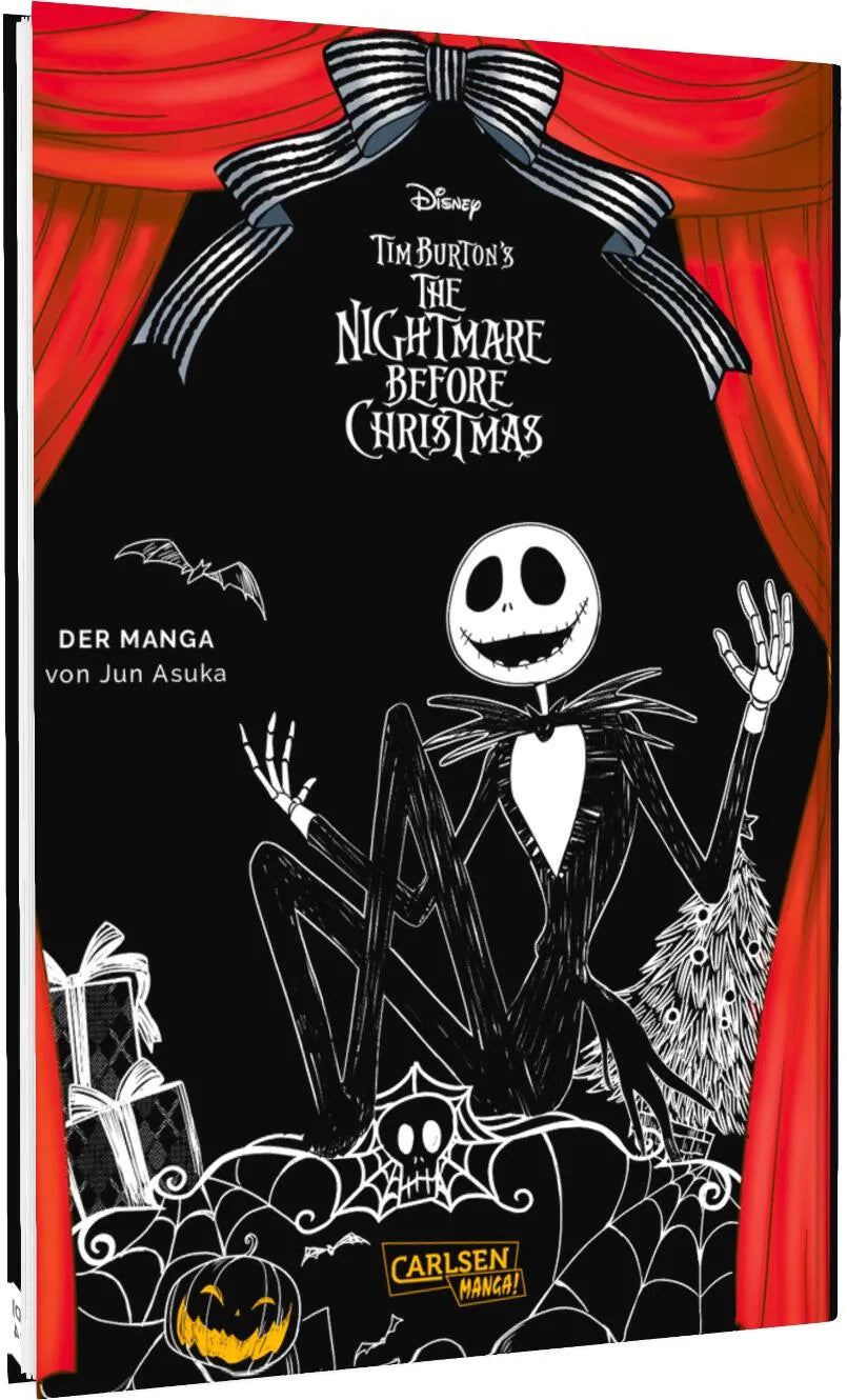 Buchcover von 'Tim Burton's The Nightmare Before Christmas: Der Manga' - Gebundene Ausgabe von Jun Asuka