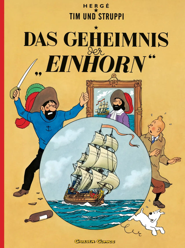 Buchcover von 'Tim und Struppi: Das Geheimnis der Einhorn' - Taschenbuch von Hergé