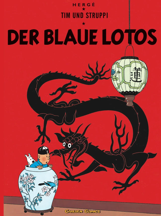 Buchcover von 'Tim und Struppi: Der Blaue Lotos' - Taschenbuch von Hergé