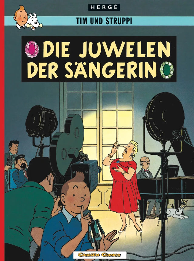 Buchcover von 'Tim und Struppi: Die Juwelen der Sängerin' - Taschenbuch von Hergé
