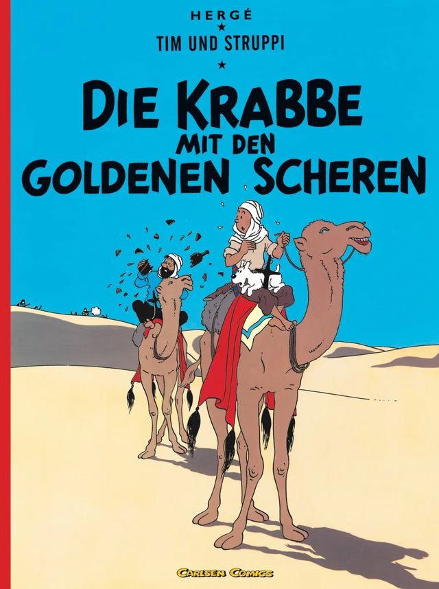 Buchcover von 'Tim und Struppi: Die Krabbe mit den goldenen Scheren' - Taschenbuch von Hergé