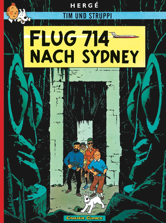 Buchcover von 'Tim und Struppi: Flug 714 nach Sydney' - Taschenbuch von Hergé