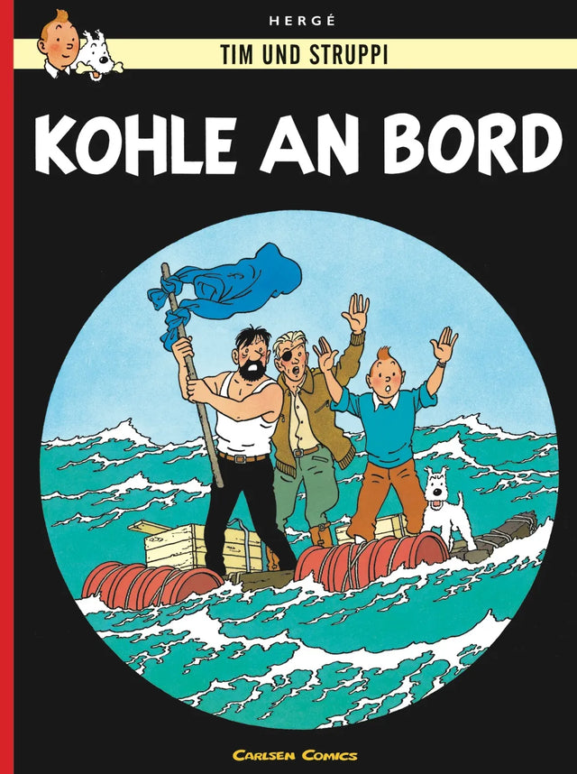 Buchcover von 'Tim und Struppi: Kohle an Bord' - Taschenbuch von Hergé