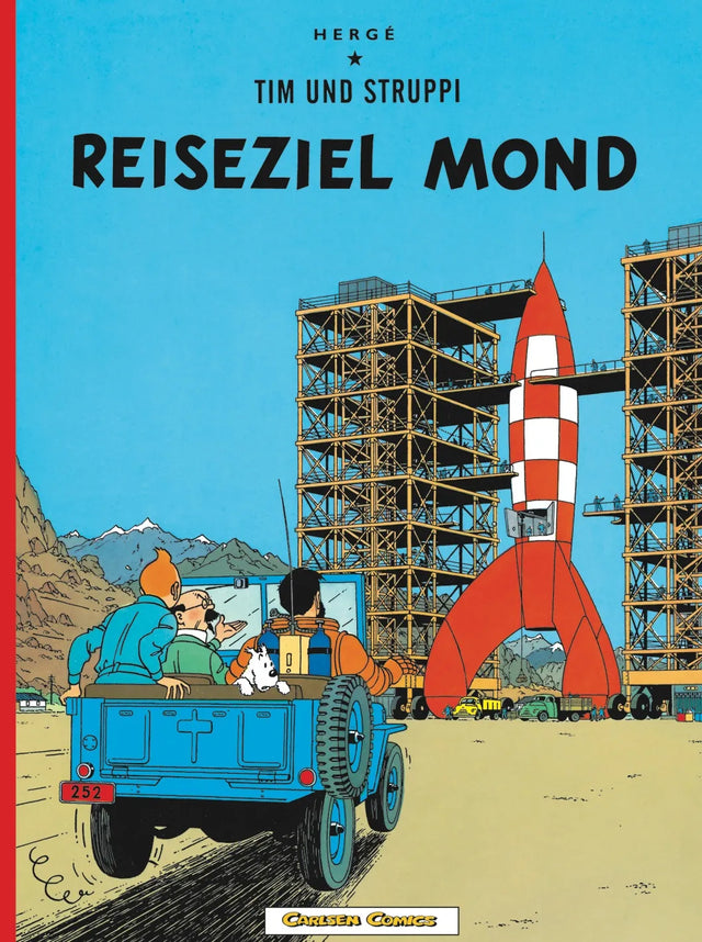 Buchcover von 'Tim und Struppi: Reiseziel Mond' - Taschenbuch von Hergé