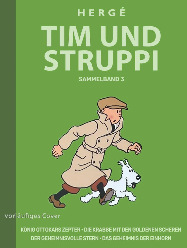 Cover: Tim und Struppi Sammelband 3 (Hardcover) von Hergé
