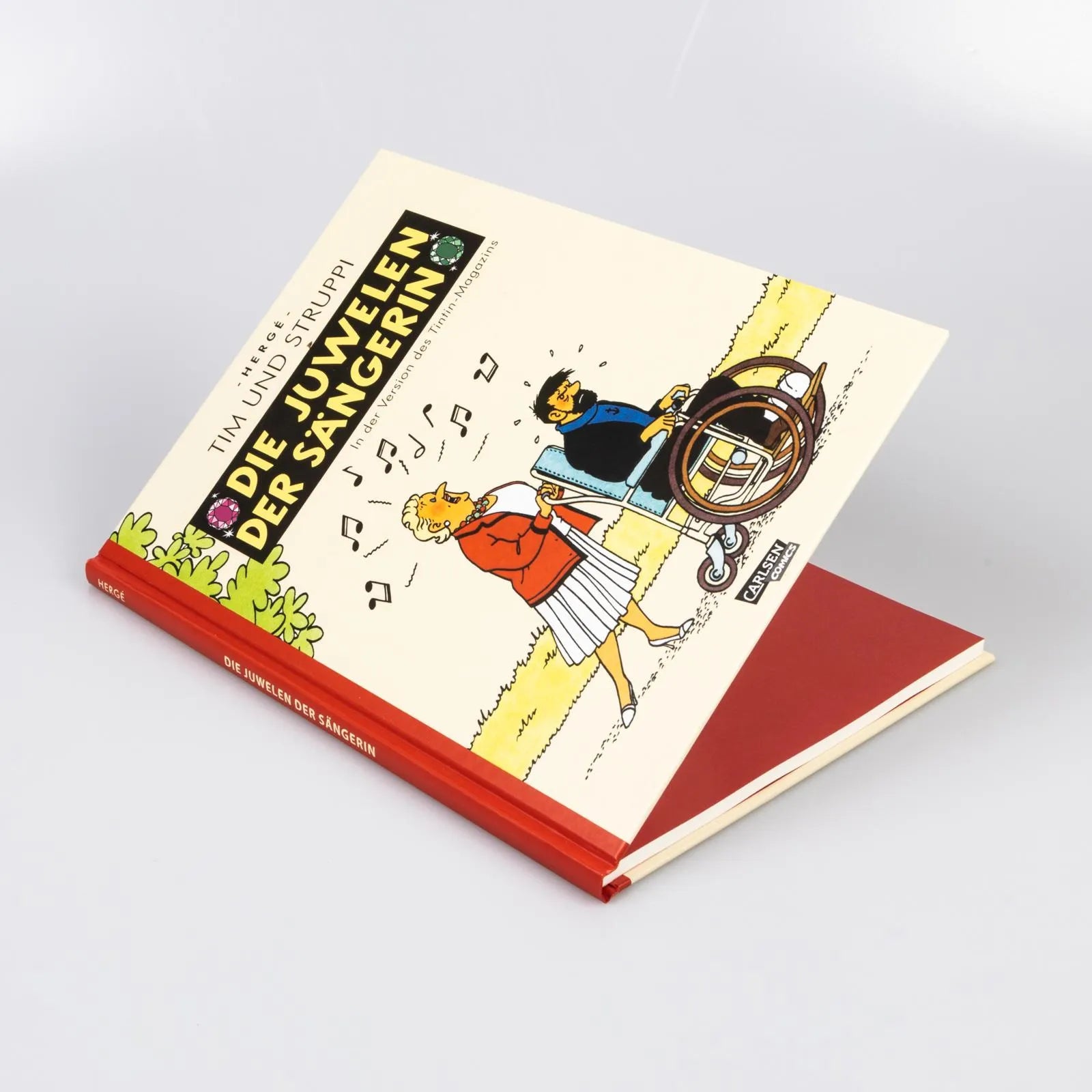 Produktansicht: Tim und Struppi: Sonderausgabe: Die Juwelen der Sängerin (Gebundene Ausgabe)