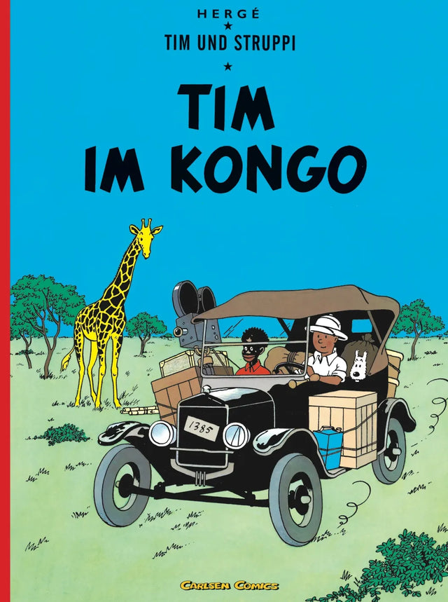 Buchcover von 'Tim und Struppi: Tim im Kongo' - Taschenbuch von Hergé