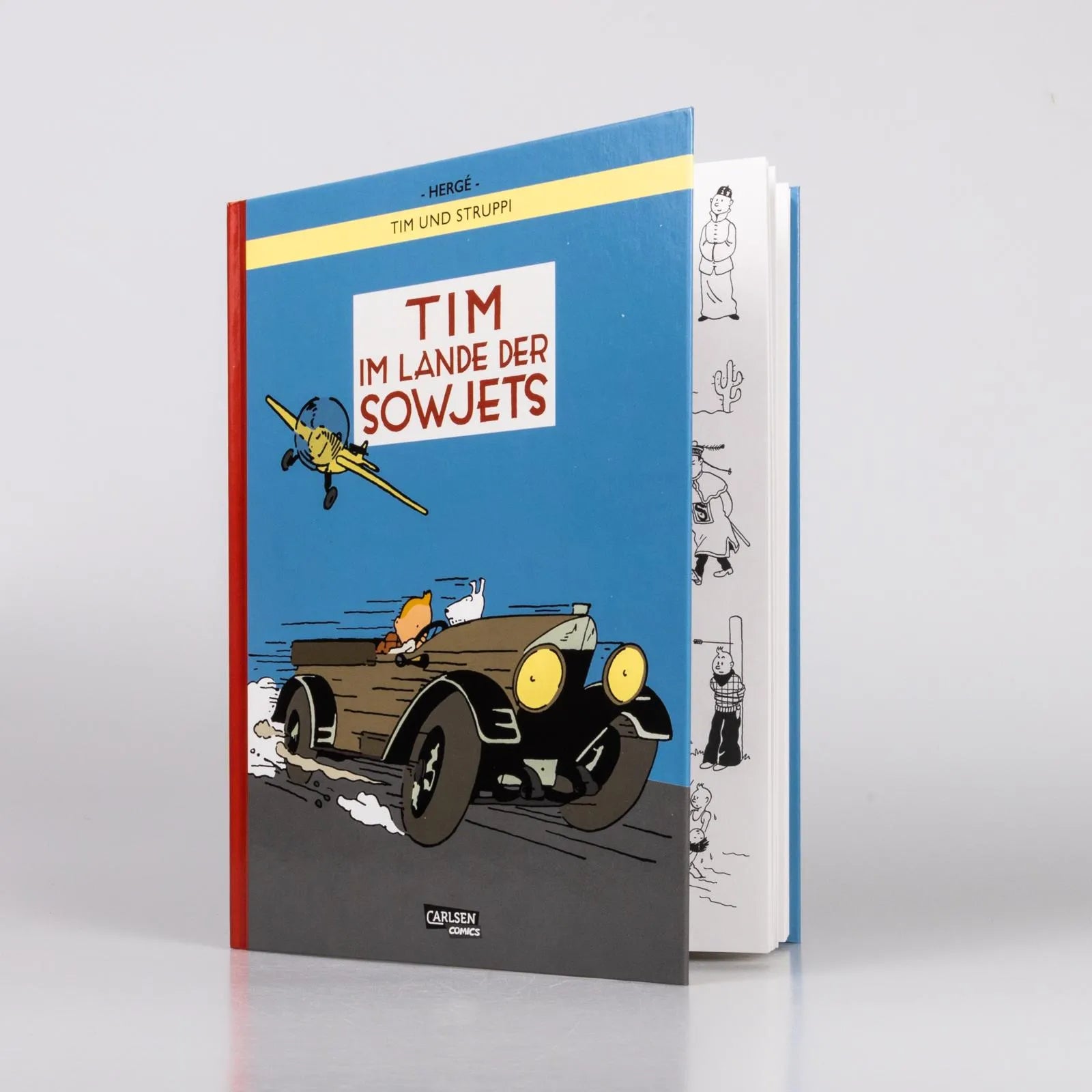 Produktansicht: Tim und Struppi: Tim im Lande der Sowjets - farbige Ausgabe (Gebundene Ausgabe)