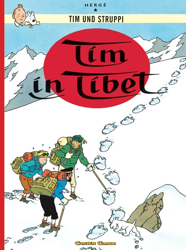 Buchcover von 'Tim und Struppi: Tim in Tibet' - Taschenbuch von Hergé