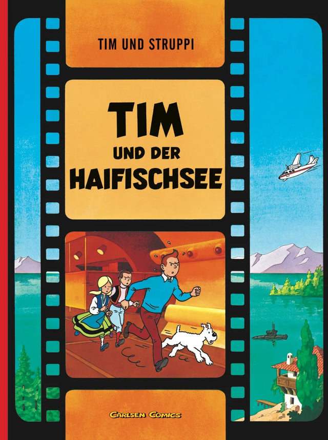 Buchcover von 'Tim und Struppi: Tim und der Haifischsee' - Taschenbuch von Hergé