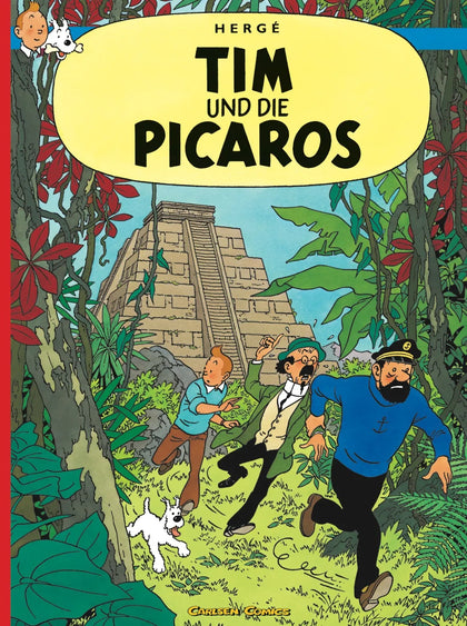 Buchcover von 'Tim und Struppi: Tim und die Picaros' - Taschenbuch von Hergé