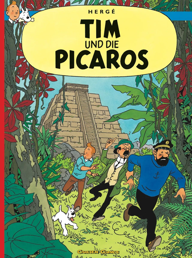 Buchcover von 'Tim und Struppi: Tim und die Picaros' - Taschenbuch von Hergé