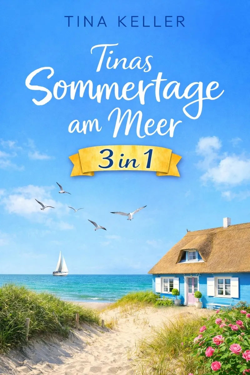 Cover: Tinas Sommertage am Meer 3 in 1 (E-Book) von Tina Keller