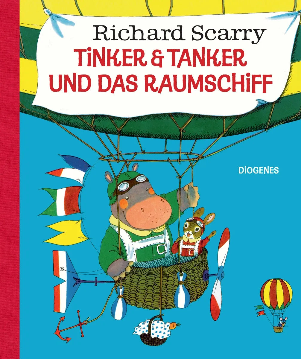 Buchcover von 'Tinker & Tanker und das Raumschiff' - Gebundene Ausgabe von Richard Scarry