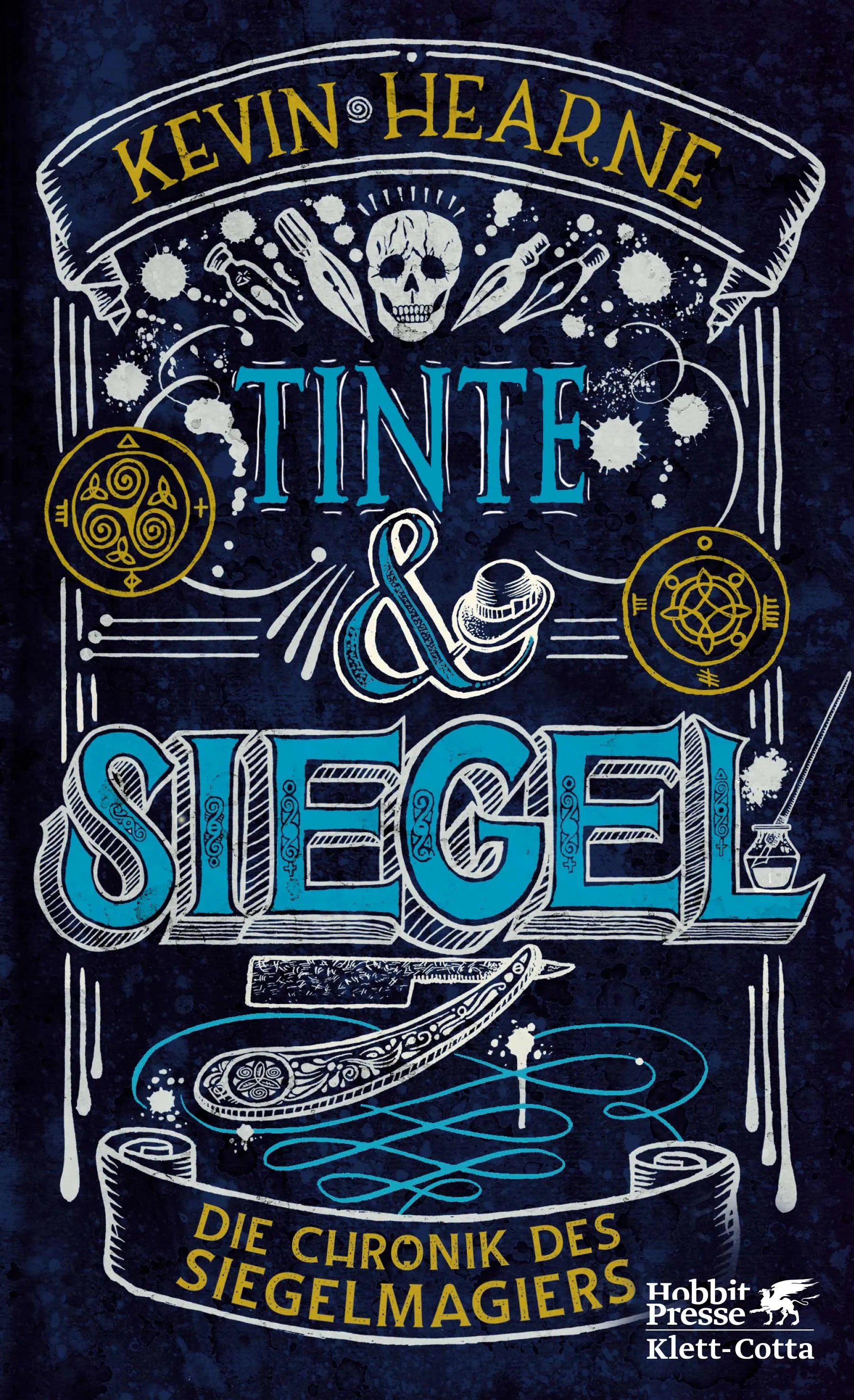 Buchcover von 'Tinte & Siegel' - Taschenbuch von Kevin Hearne