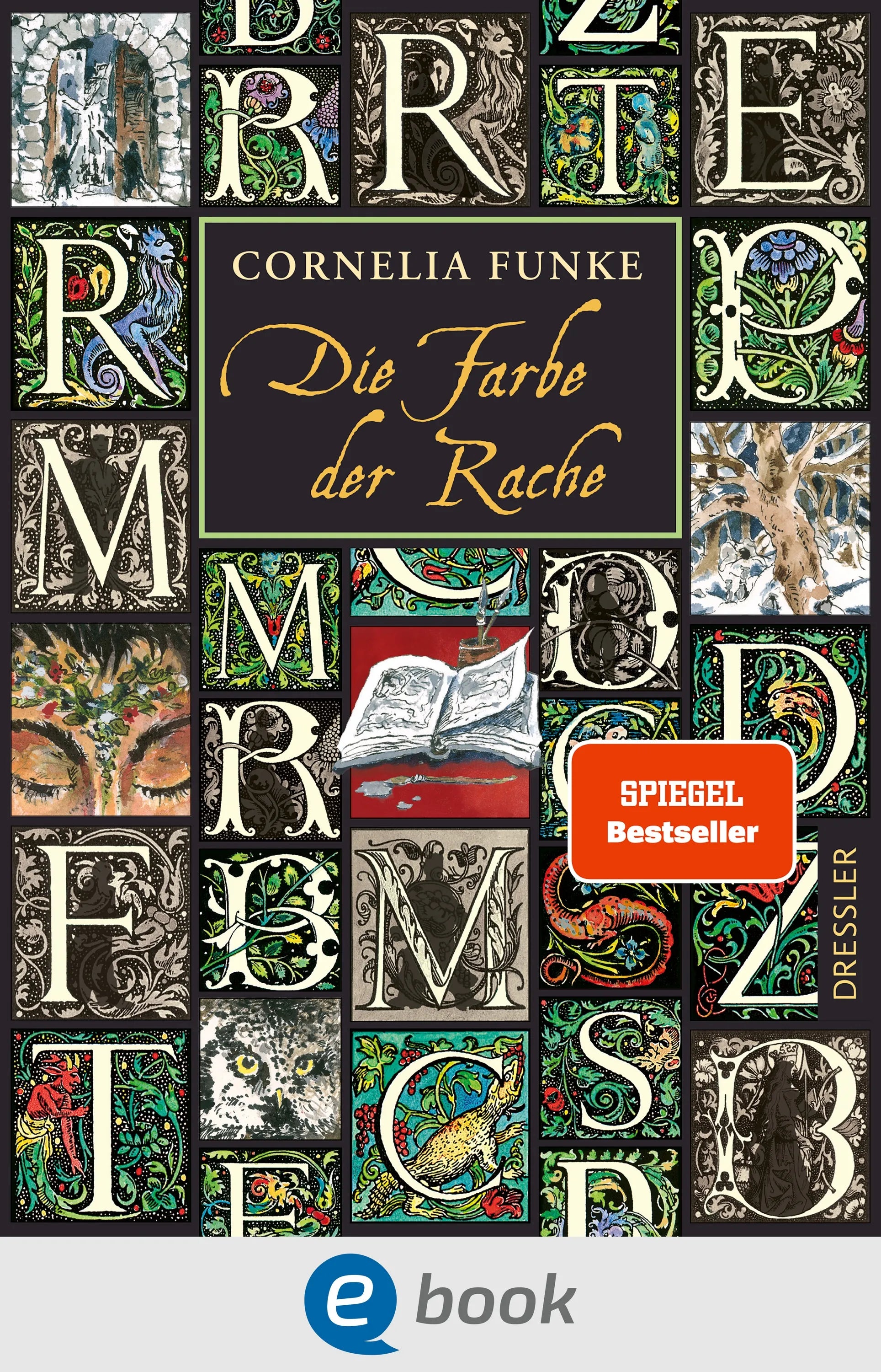 Cover: Tintenwelt 4. Die Farbe der Rache (E-Book) von Cornelia Funke