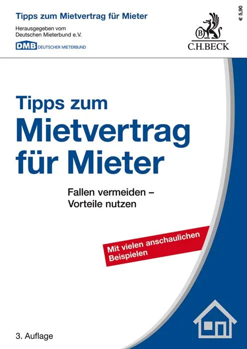 Buchcover von 'Tipps zum Mietvertrag für Mieter' - Taschenbuch von Ulrich Ropertz