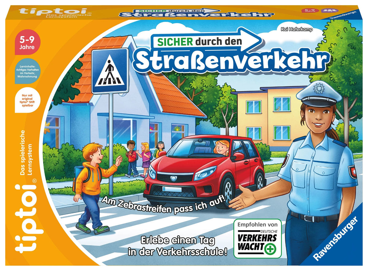 Lernspiel: tiptoi® Sicher durch den Straßenverkehr - ab 5 Jahre